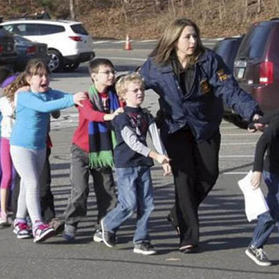 kids-being-evacuated kids evacuated because of school shooter